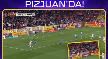 Venusbet La Liga sponsorluk - Sevilla Atletico Madrid macinda venusbet.com reklam bantlari
